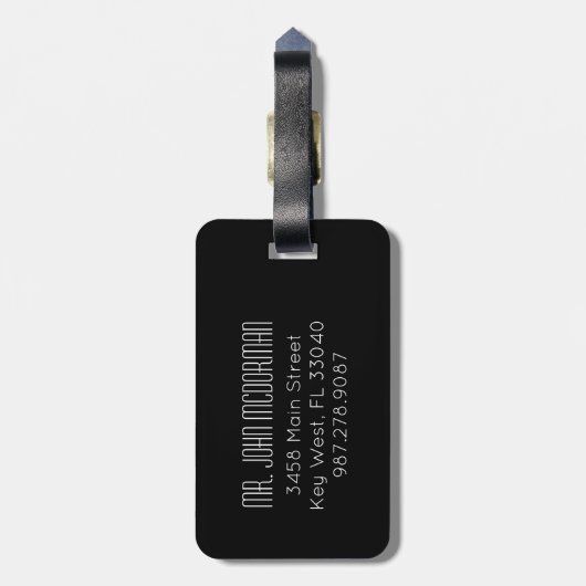 Groom Bagagelabel (Achterkant verticaal)