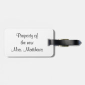 Groom Bagagelabel (Achterkant horizontaal)