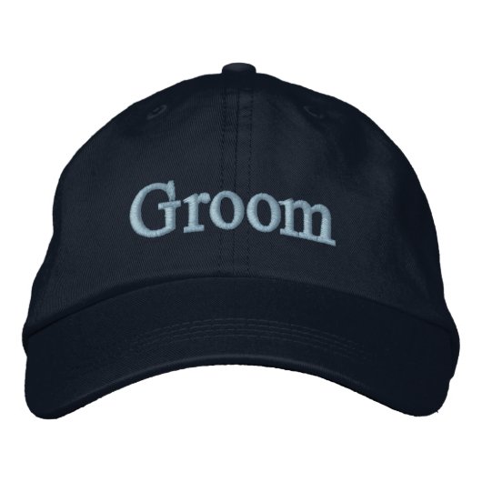 Groom baseball hat pet (Voorkant)