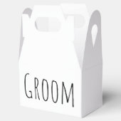 Groom Bedankdoosjes (Geopend)