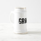 Groom Beer Stein Bierpul (Voorkant links)
