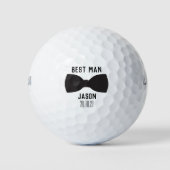 Groom Best Man Wedding Party Gift Golfballen (Voorkant)