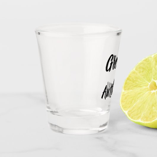 Groom Black and White Custom Name Gifts Wedding Shot Glas (Links)