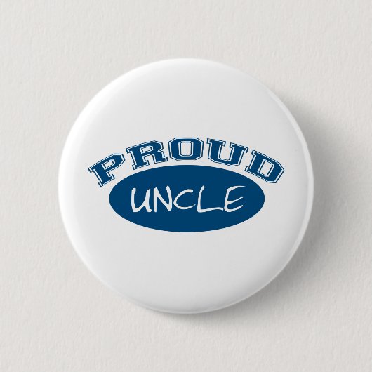 Groom (blauw) ronde button 5,7 cm (Voorkant)