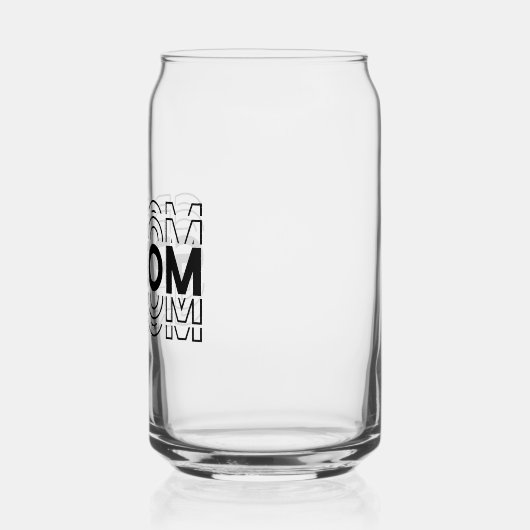 Groom  blikvorm glas (Links)