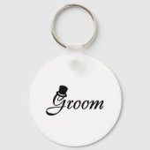 Groom (Blk top-hoed) Sleutelhanger (Voorkant)