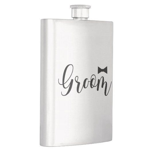 Groom-Bowtie Wedding, Bachelor-party Heupfles (Rechts)