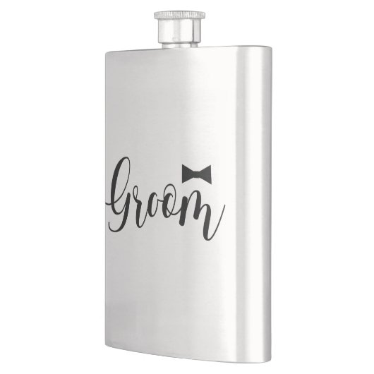 Groom-Bowtie Wedding, Bachelor-party Heupfles (Links)