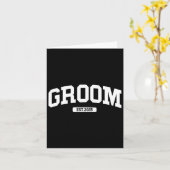 Groom Bride 2025 Just Married Couples Verloving W Kaart (Gele Bloem)