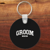 Groom Bride 2025 Just Married Couples Verloving W Sleutelhanger (Voorkant)