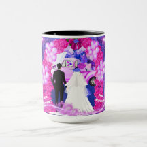 Groom Bride Coffee Mok