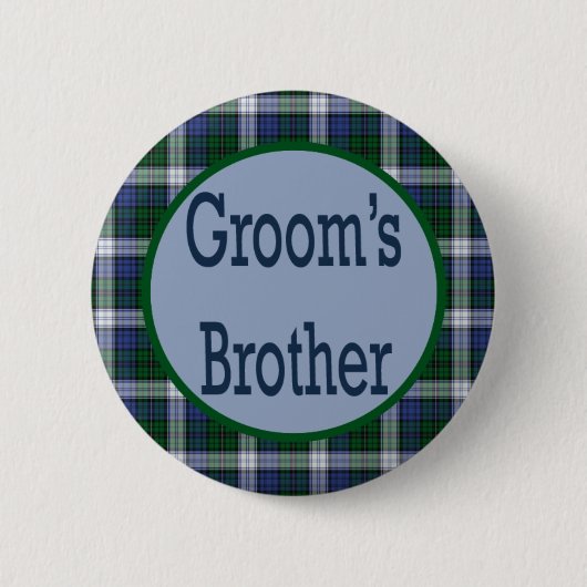 Groom Brother Button (Voorkant)