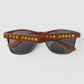 Groom Brown Zonnebrillen (Achterkant)