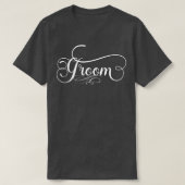Groom (bruiloft) t-shirt (Design voorkant)