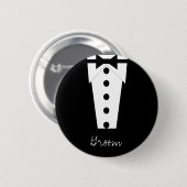 Groom Button (Voorkant /achterkant)