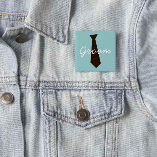 Groom Button (In situ)