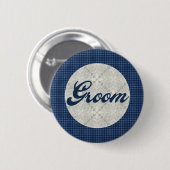 Groom Button (Voorkant /achterkant)