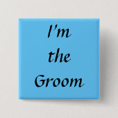 Groom Button (Voorkant)