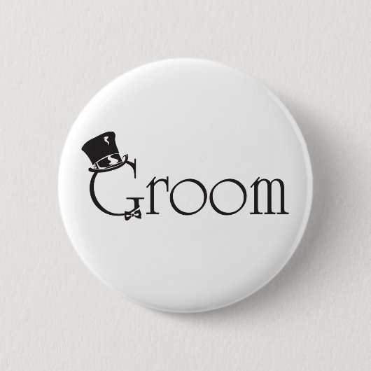 Groom Button (Voorkant)
