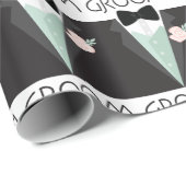 Groom Cadeaupapier (Rol Hoek)