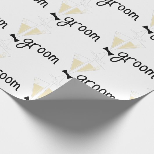 Groom Cadeaupapier (Hoek)