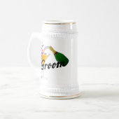 Groom Champagne Toast Bierpul (Voorkant links)