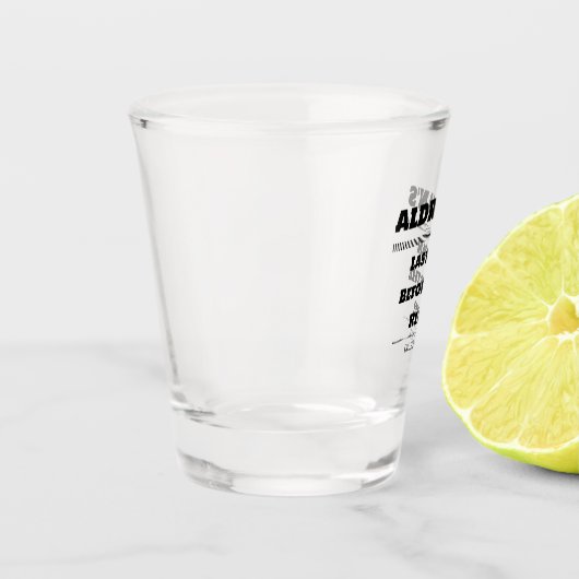 Groom Coastal vrijgezellenfeest Shot Glas (Links)