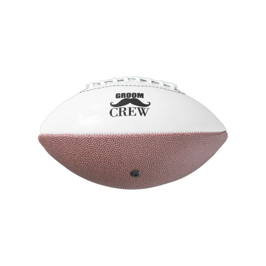 Groom Crew Bachelor Party Weddenschap Black Gift American Football (Gedraaid 270)