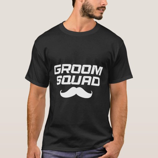 Groom Crew Design - Groom Squad T-shirt (Voorkant)