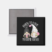 Groom- en bruidgnomen voor weddenschapskoepels magneet (Voorkant / Achterkant)