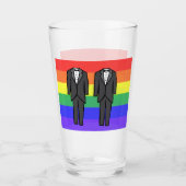 Groom en Groom Glas (Voorkant)