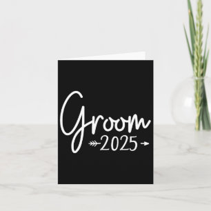 Groom Est 2025 Getrouwd bruiloft Verloving Krijgen Kaart