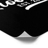 Groom Est 2026 Just Married Honeymoon Wedding Groo Poster (Hoek)