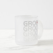 Groom Fade Matglas Koffiemok (Voorkant rechts)