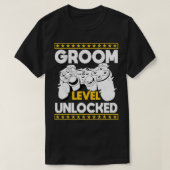Groom Fianc Bachelors Party Gaming Groomsmen Gamer T-shirt (Design voorkant)