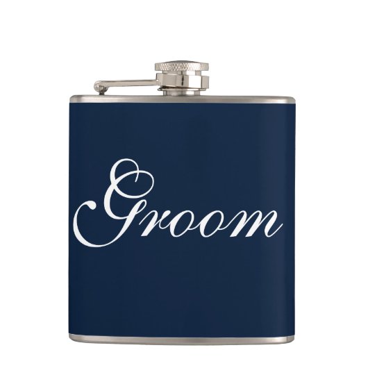 Groom Flask Heupfles (Voorkant)