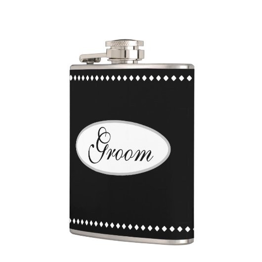 Groom Flask Heupfles (Links)