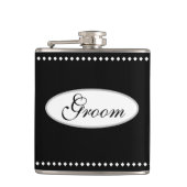 Groom Flask Heupfles (Voorkant)