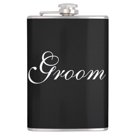 Groom Flask Heupfles (Voorkant)