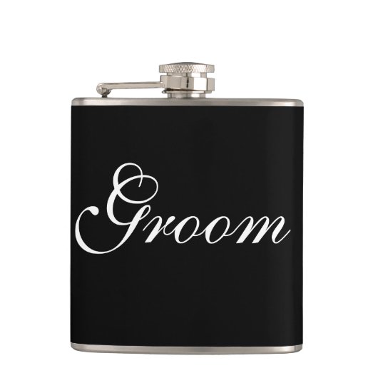 Groom Flask Heupfles (Voorkant)