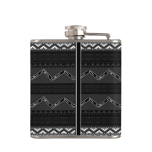 Groom Flask Mustache Heupfles (Achterkant)