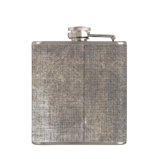 Groom Flask Mustache Heupfles (Achterkant)