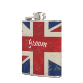 Groom Flask UK vlag Heupfles (Links)