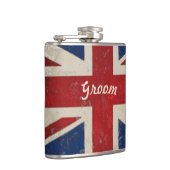 Groom Flask UK vlag Heupfles (Rechts)