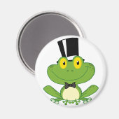 Groom Frog Cartoon Karakter Magneet (Voorkant / Achterkant)