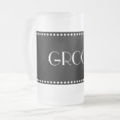 Groom Frosted Mok (Voorkant links)