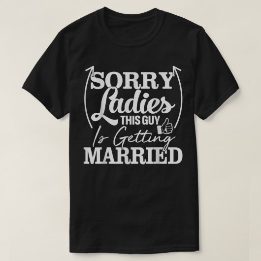 Groom Funny Bachelor Supplies Clothes Party Weddin T-shirt (Design voorkant)