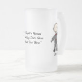 Groom  glas Mok (Voorkant rechts)