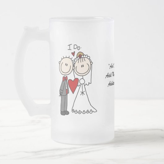 Groom  glas Mok (Links)