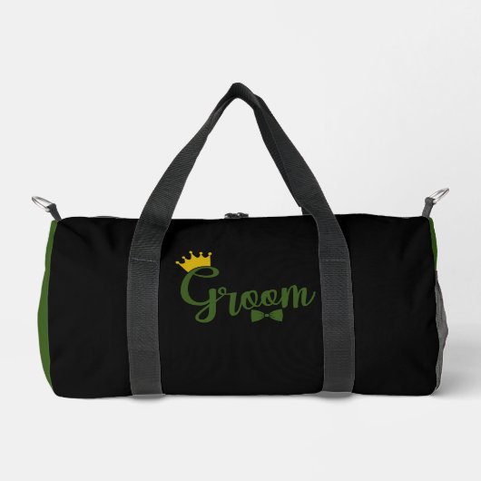 GROOM Green Black Plunjezak (Voorkant)